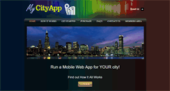 Desktop Screenshot of mycityapp.com